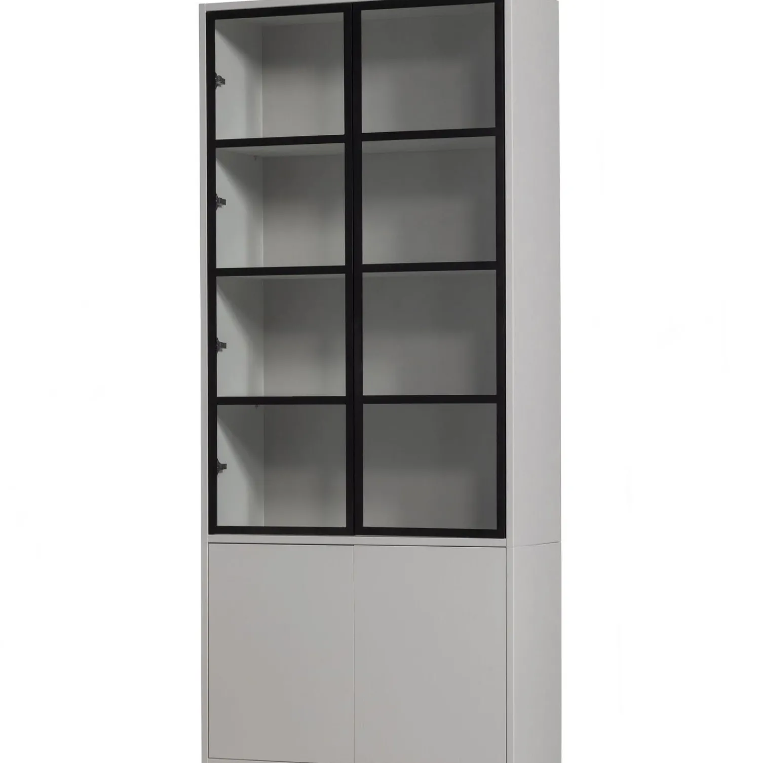 Vitrinekasten-vtwonen Basic Vitrinekast Mist
