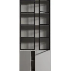 Vitrinekasten-vtwonen Basic Vitrinekast Mist