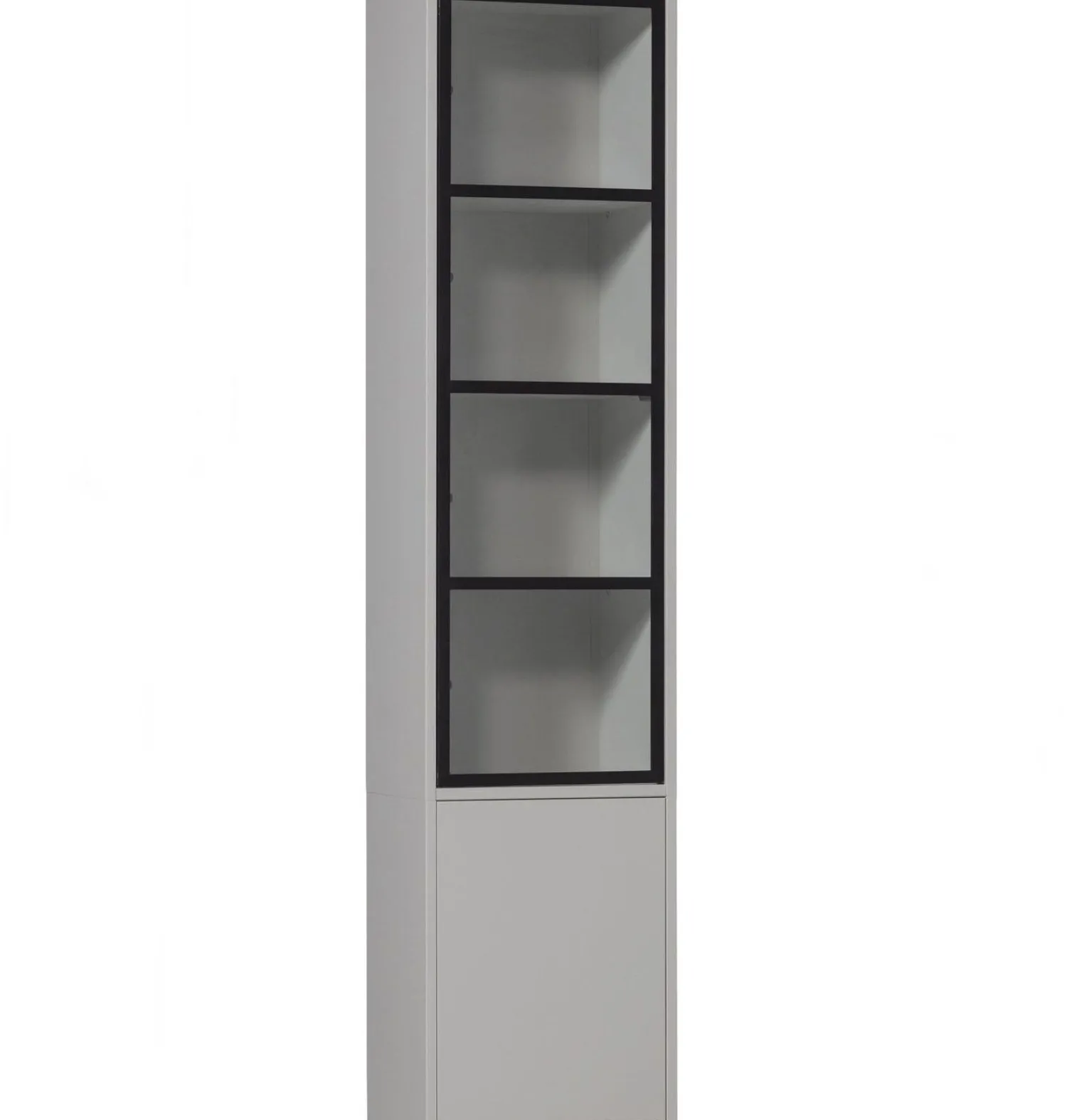Vitrinekasten-vtwonen Basic Vitrinekast Mist