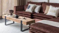 Houten Salontafels-DTP Home Beam Salontafel Bruin