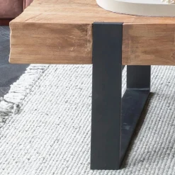 Houten Salontafels-DTP Home Beam Salontafel Bruin