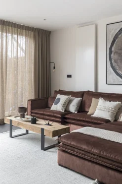Houten Salontafels-DTP Home Beam Salontafel Bruin