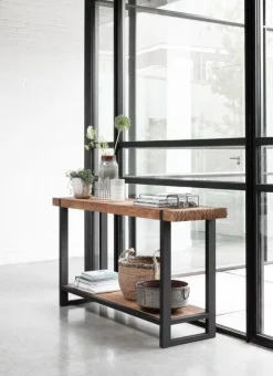 Dressoirs-DTP Home Beam Wandtafel Bruin