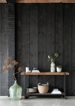 Dressoirs-DTP Home Beam Wandtafel Bruin