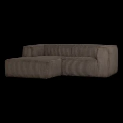 Hoekbanken-WOOOD Bean Chaise Longue Hoekbank Mud