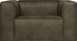 Leren Fauteuils-WOOOD Bean Fauteuil Army