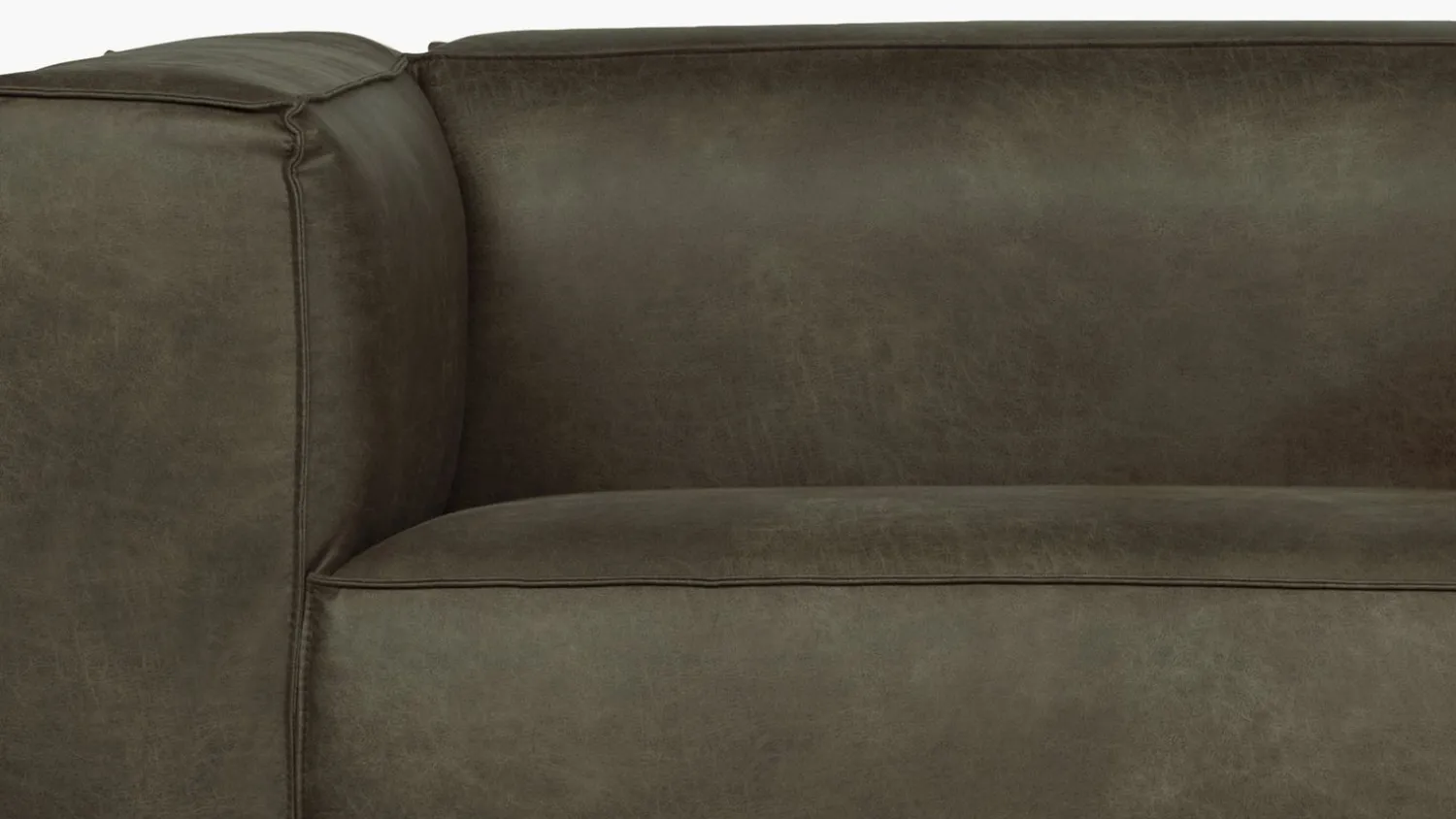 Leren Fauteuils-WOOOD Bean Fauteuil Army