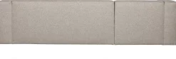 Hoekbanken-WOOOD Bean Gemeleerd Links Hoekbank Light Grey