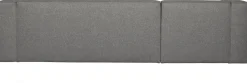 Hoekbanken-WOOOD Bean Gemeleerd Rechts Hoekbank Mid Grey