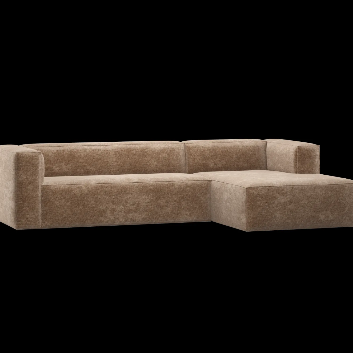 Hoekbanken-WOOOD Bean Hoekbank Taupe