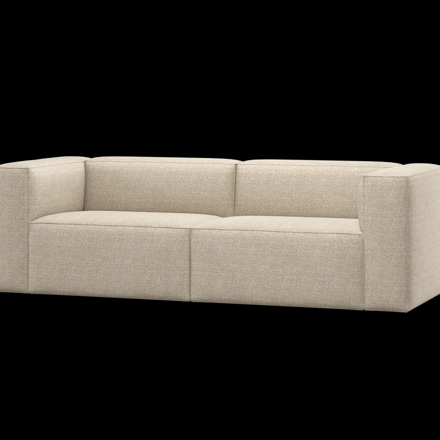 Zitbanken-WOOOD Bean Zitbank Beige melange