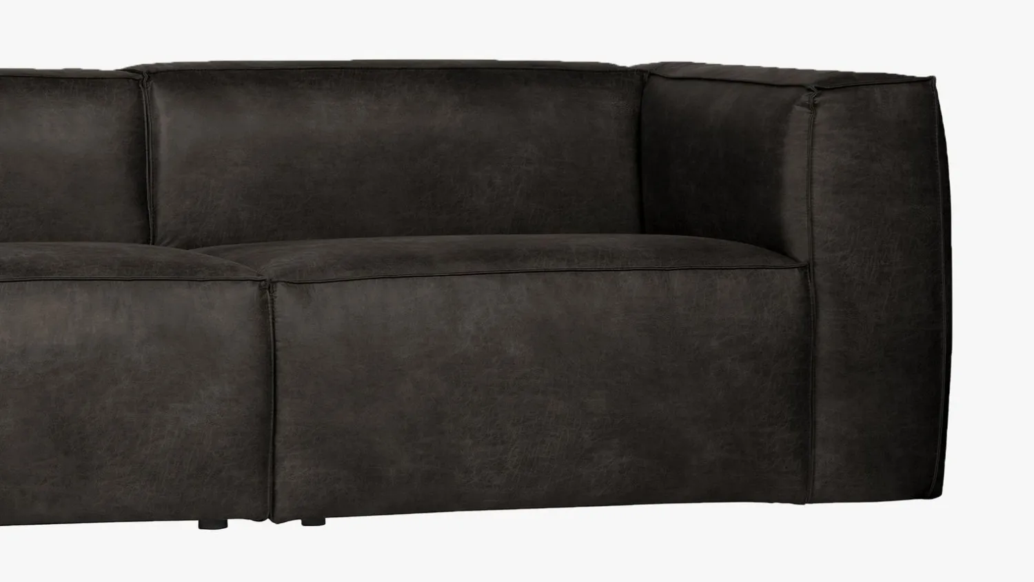 Zitbanken-WOOOD Bean 3,5-Zitsbank Black