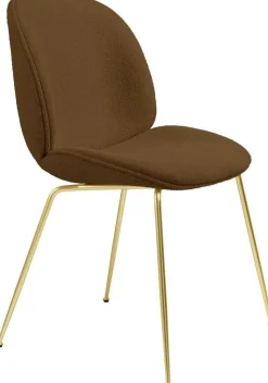 Design Stoelen|Kuipstoelen-GUBI Beetle Eetkamerstoel Light Bouclé