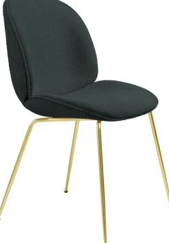 Design Stoelen|Kuipstoelen-GUBI Beetle Eetkamerstoel Light Bouclé