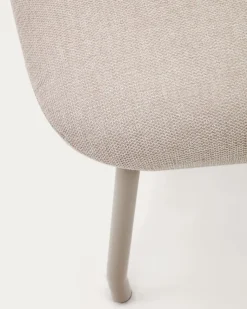 Hockers|Poefs-Kave Home Belina Hocker Beige