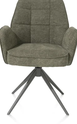 Eetkamerstoelen Met Armleuning-Henders en Hazel Bell Armstoel Mosgroen