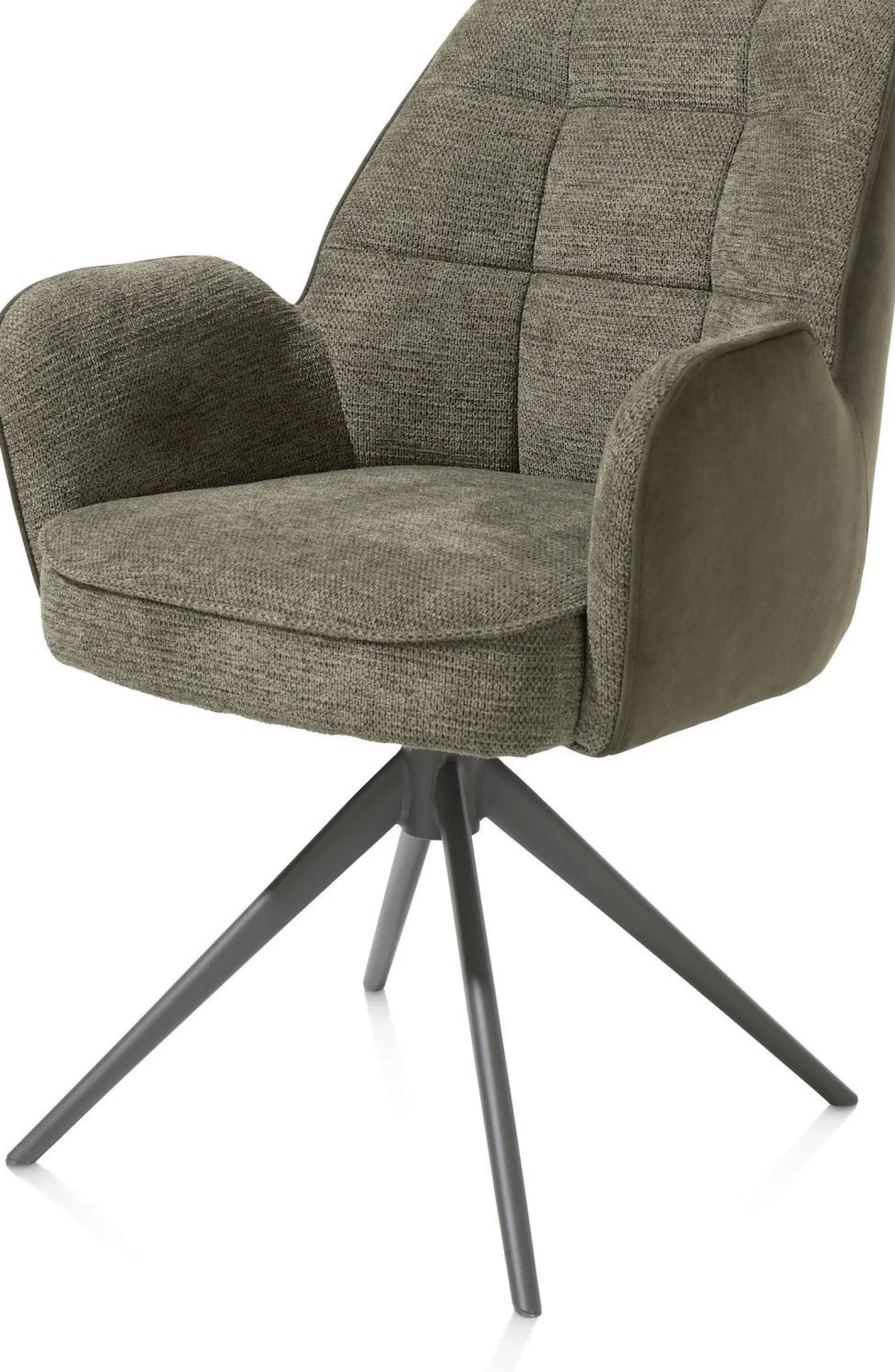 Eetkamerstoelen Met Armleuning-Henders en Hazel Bell Armstoel Mosgroen