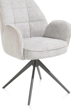Eetkamerstoelen Met Armleuning-Henders en Hazel Bell Armstoel Kiezel