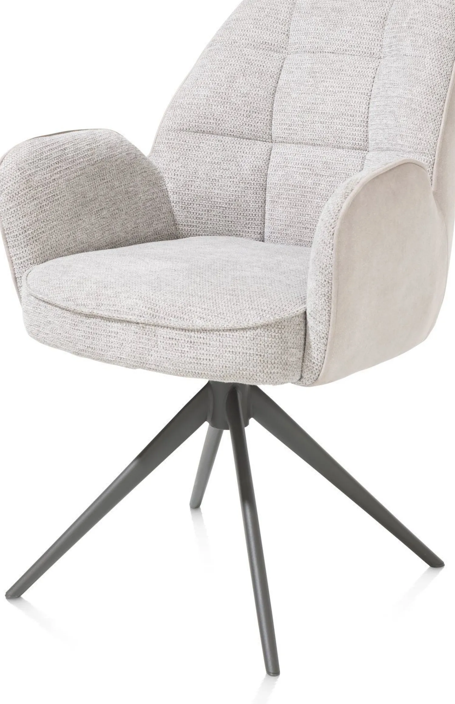 Eetkamerstoelen Met Armleuning-Henders en Hazel Bell Armstoel Kiezel
