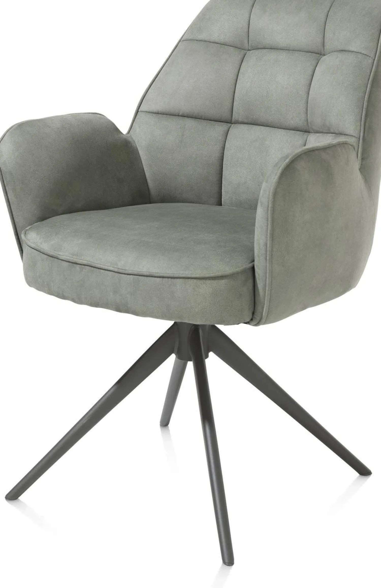Eetkamerstoelen Met Armleuning-Henders en Hazel Bell Calabria Armstoel Olijf