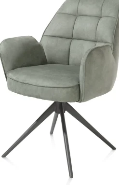 Eetkamerstoelen Met Armleuning-Henders en Hazel Bell Calabria Armstoel Olijf