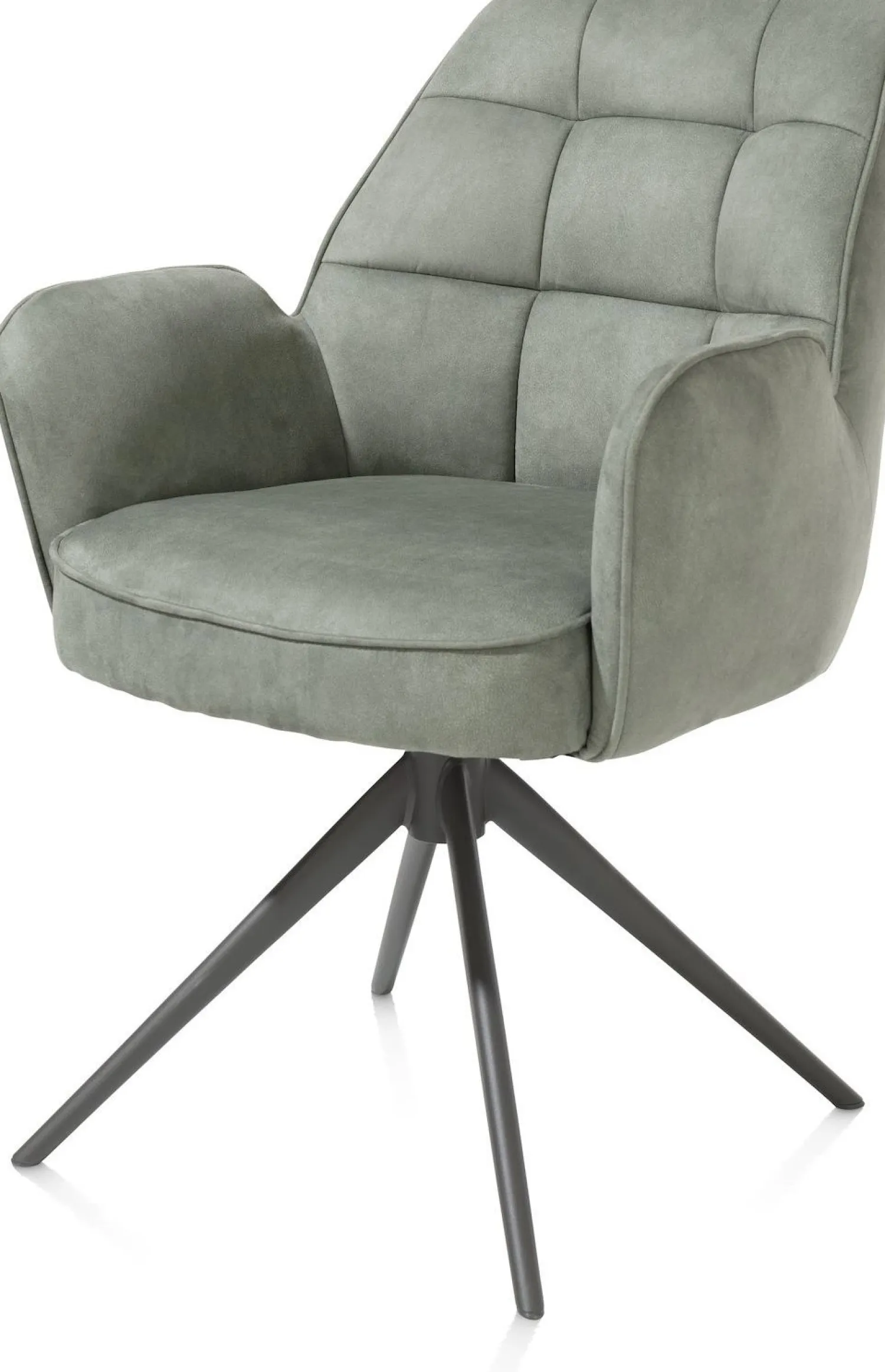 Eetkamerstoelen Met Armleuning-Henders en Hazel Bell Calabria Armstoel Olijf
