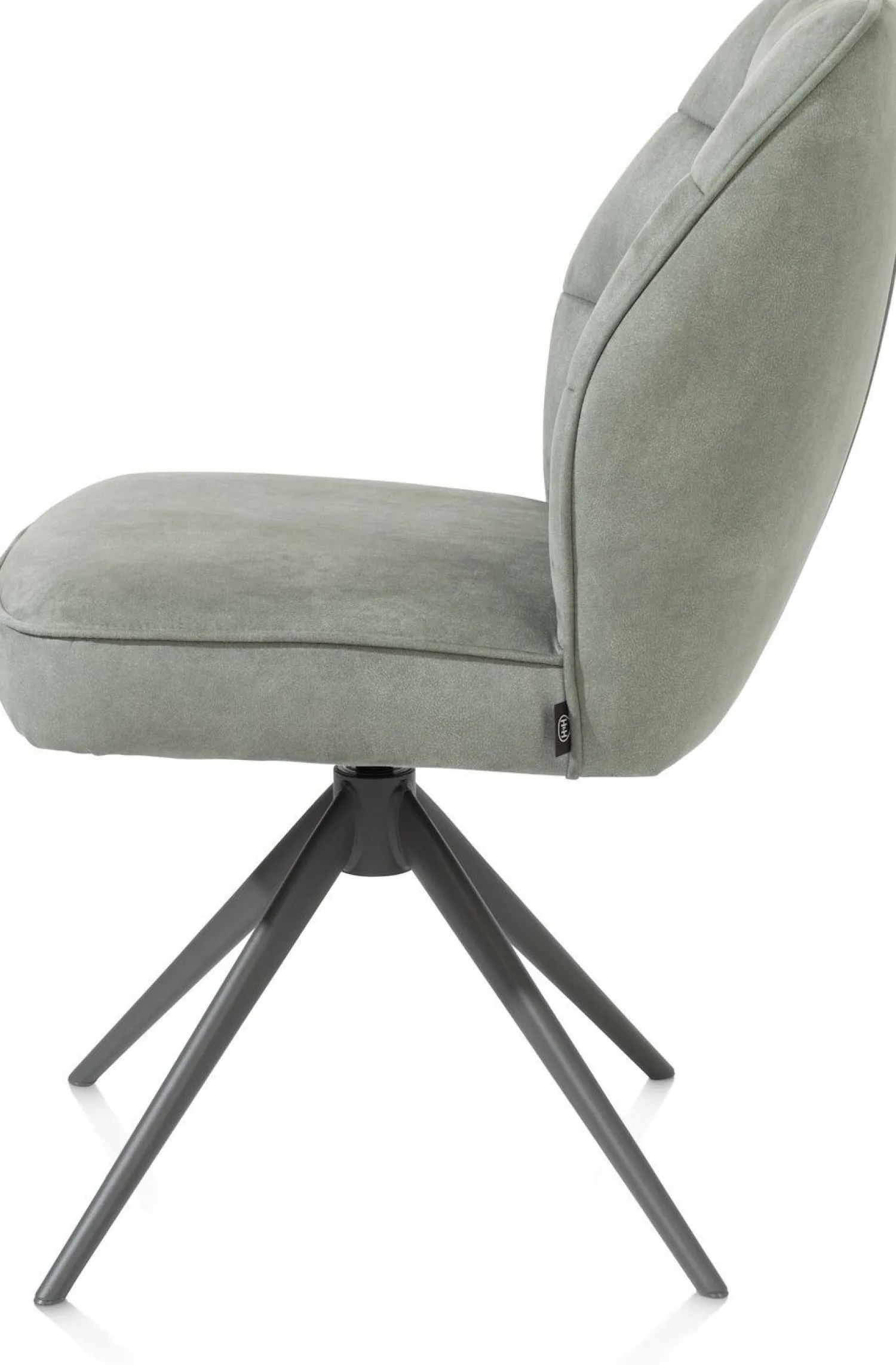 Eetkamerstoelen Zonder Armleuning-Henders en Hazel Bell Calabria Eetkamerstoel Olijf