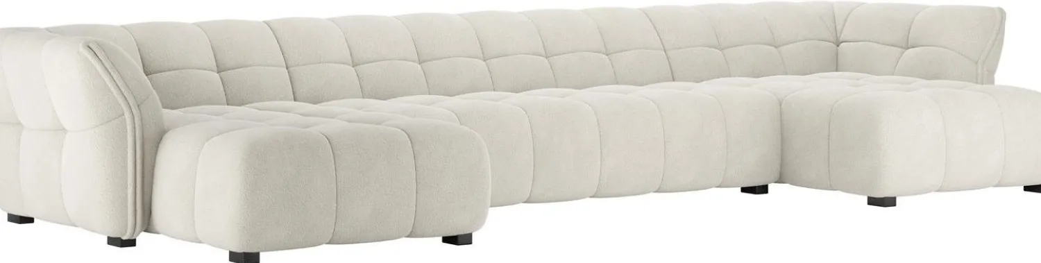 Hoekbanken-XOOON Bellagio Hoekbank Creme