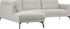 Zitbanken|Hoekbanken-Eijerkamp Collectie Belle Hoek Links Hoekbank Bruin, Beige