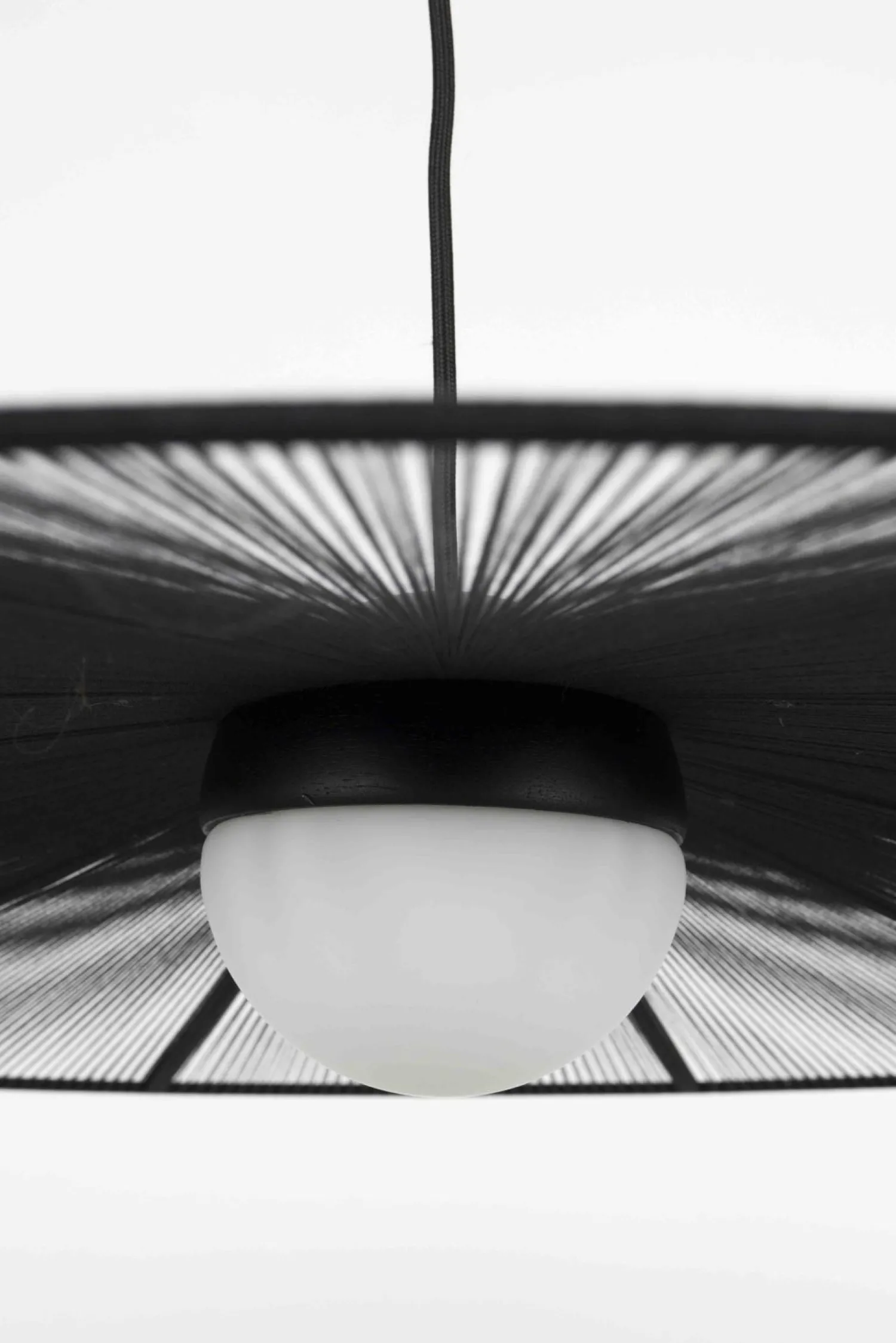 Moderne Hanglampen|Moderne Hanglampen-Zuiver Belle L Hanglamp Zwart