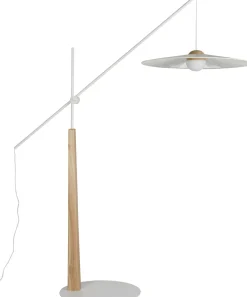 Vloerlampen|Vloerlampen-Zuiver Belle Vloerlamp Beige