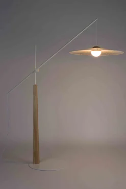 Vloerlampen|Vloerlampen-Zuiver Belle Vloerlamp Beige