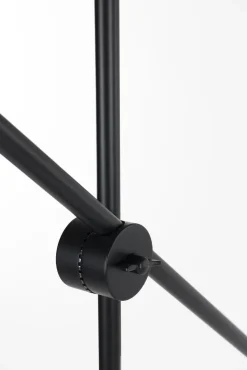 Design Vloerlampen|Vloerlampen-Zuiver Belle Vloerlamp Zwart