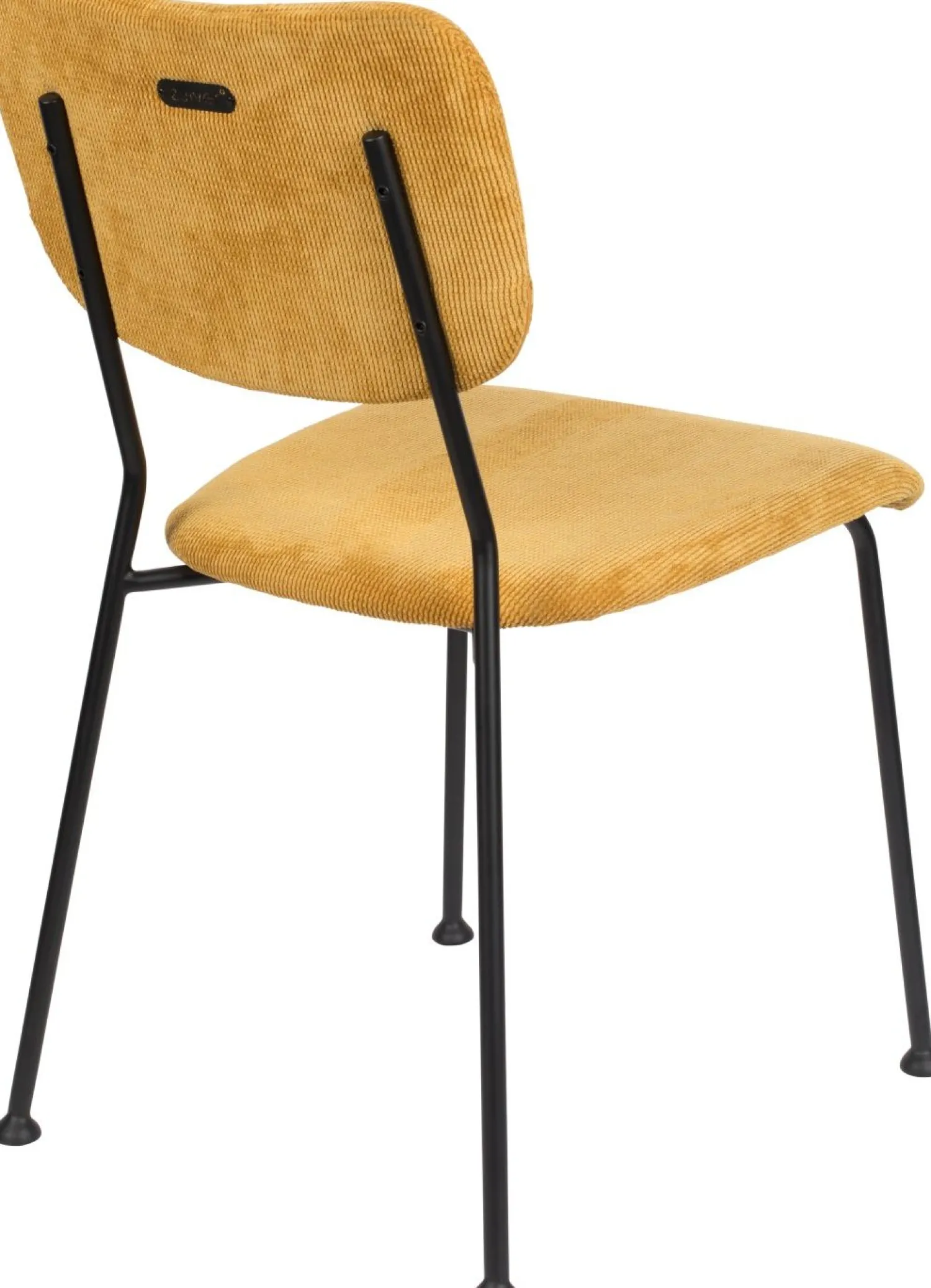 Eetkamerstoelen Zonder Armleuning-Zuiver Benson (set van 2) Eetkamerstoel Okergeel