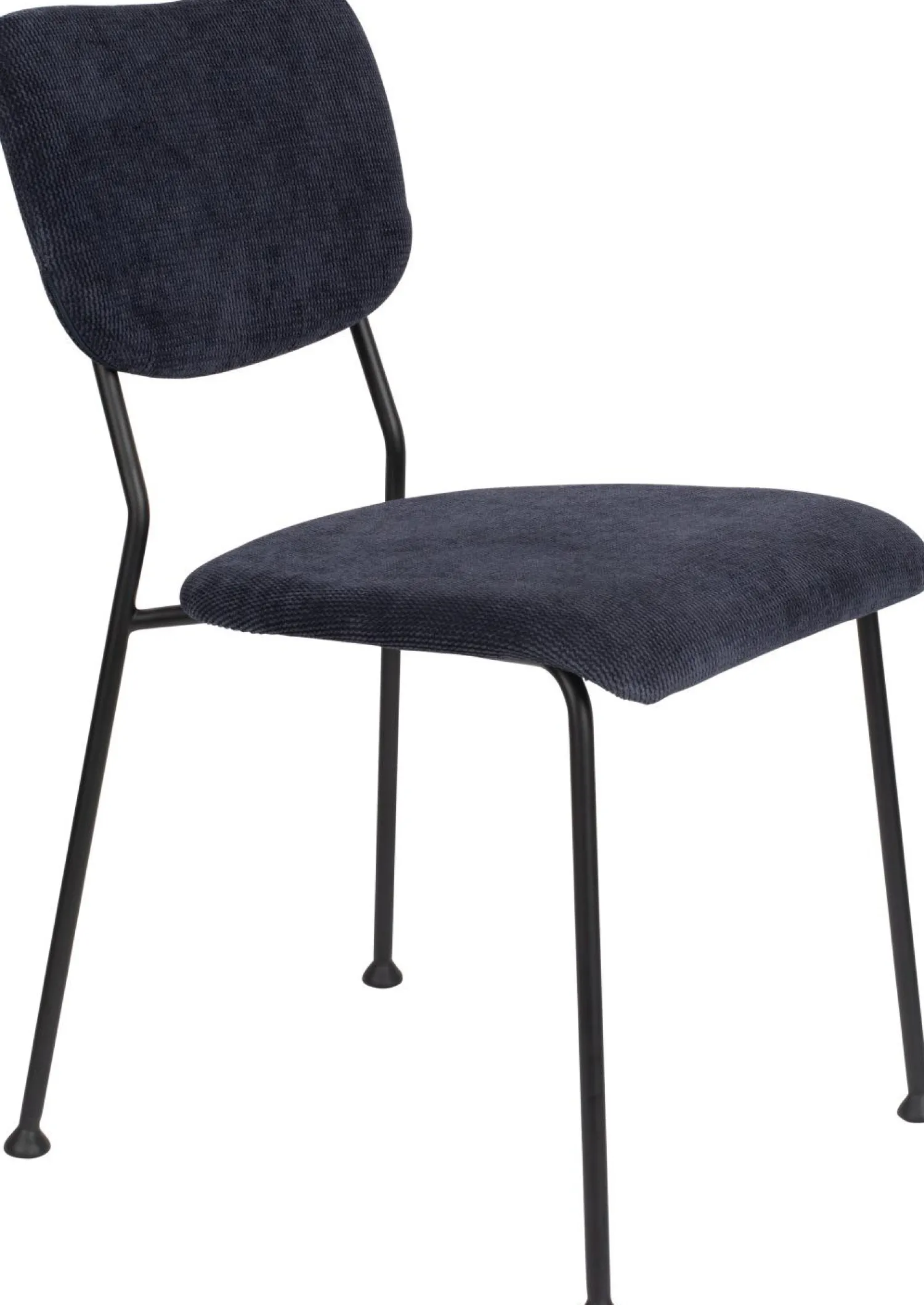 Eetkamerstoelen Zonder Armleuning-Zuiver Benson (set van 2) Eetkamerstoel Donkerblauw