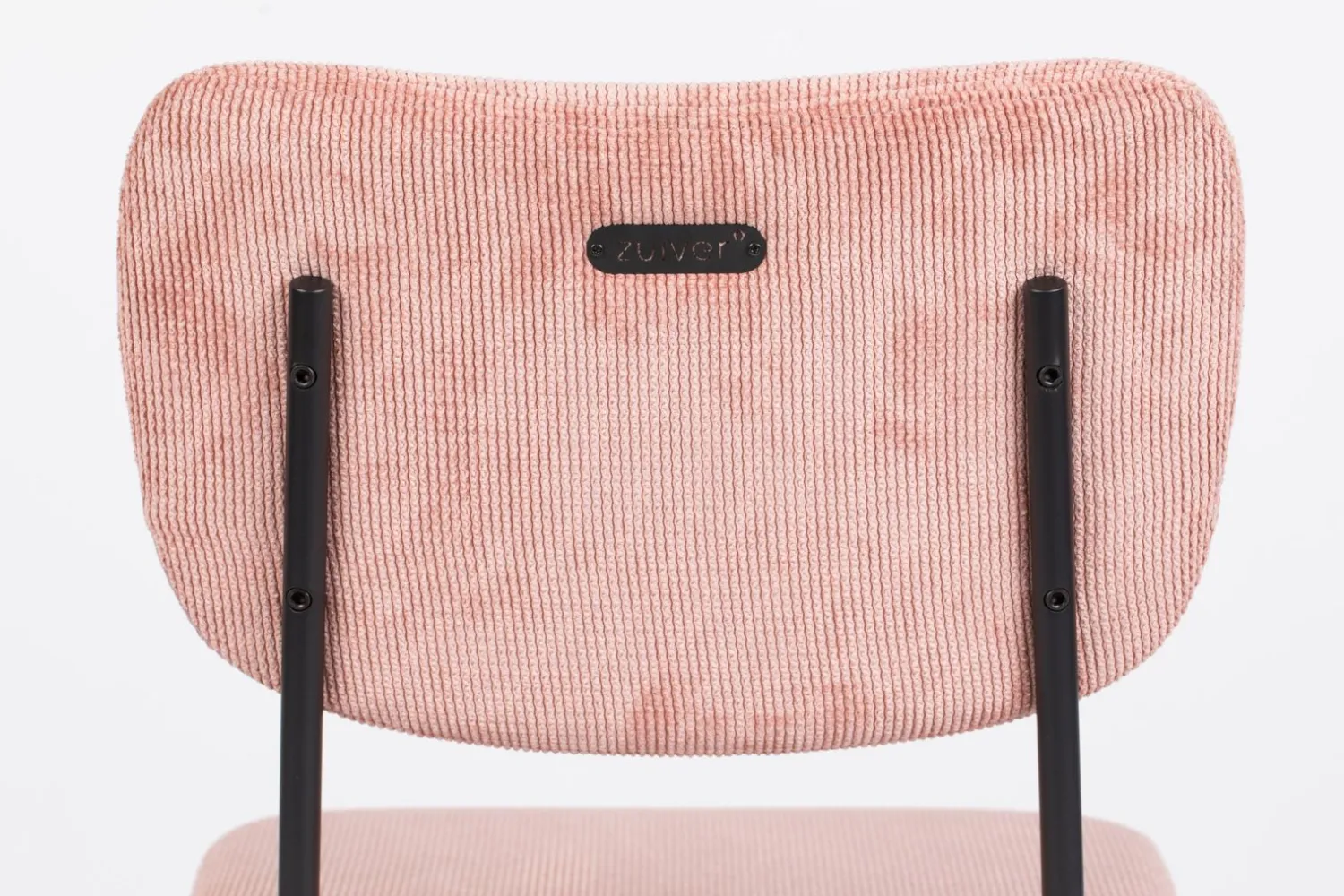 Eetkamerstoelen Zonder Armleuning-Zuiver Benson (set van 2) Eetkamerstoel roze