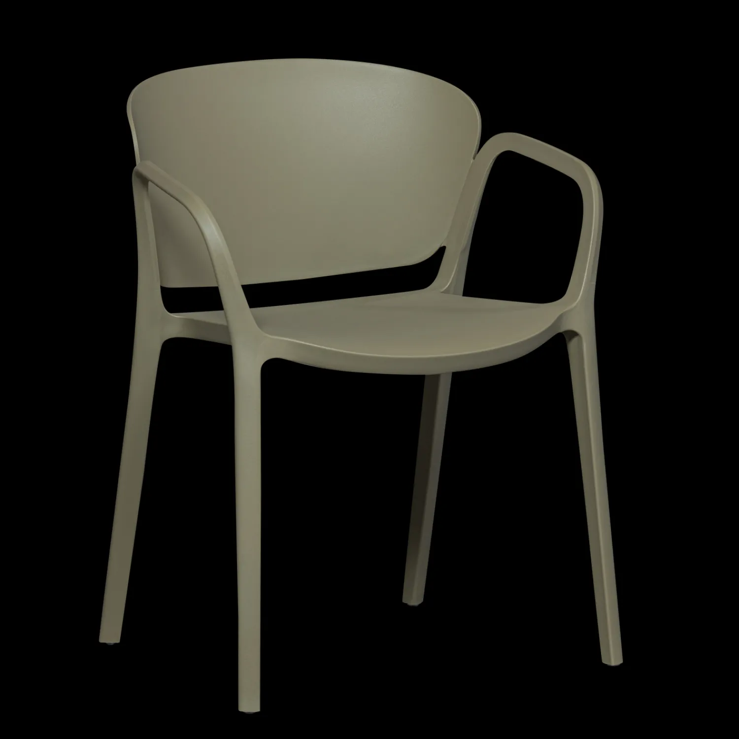 Tuinstoelen-WOOOD Bent Tuinstoel Green