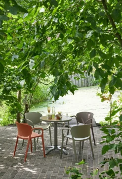Tuinstoelen-WOOOD Bent Tuinstoel Green