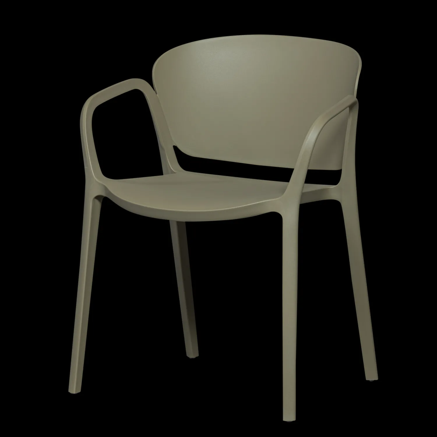 Tuinstoelen-WOOOD Bent Tuinstoel Green