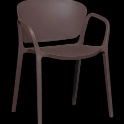 Tuinstoelen-WOOOD Bent Tuinstoel Purple, Brown