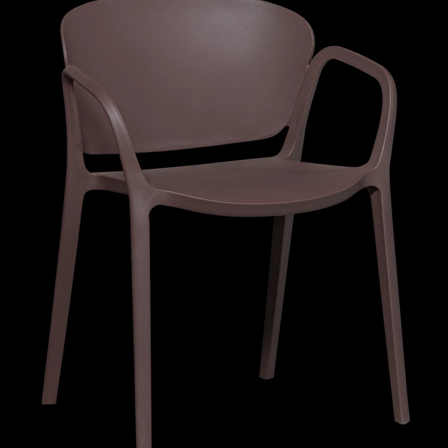 Tuinstoelen-WOOOD Bent Tuinstoel Purple, Brown
