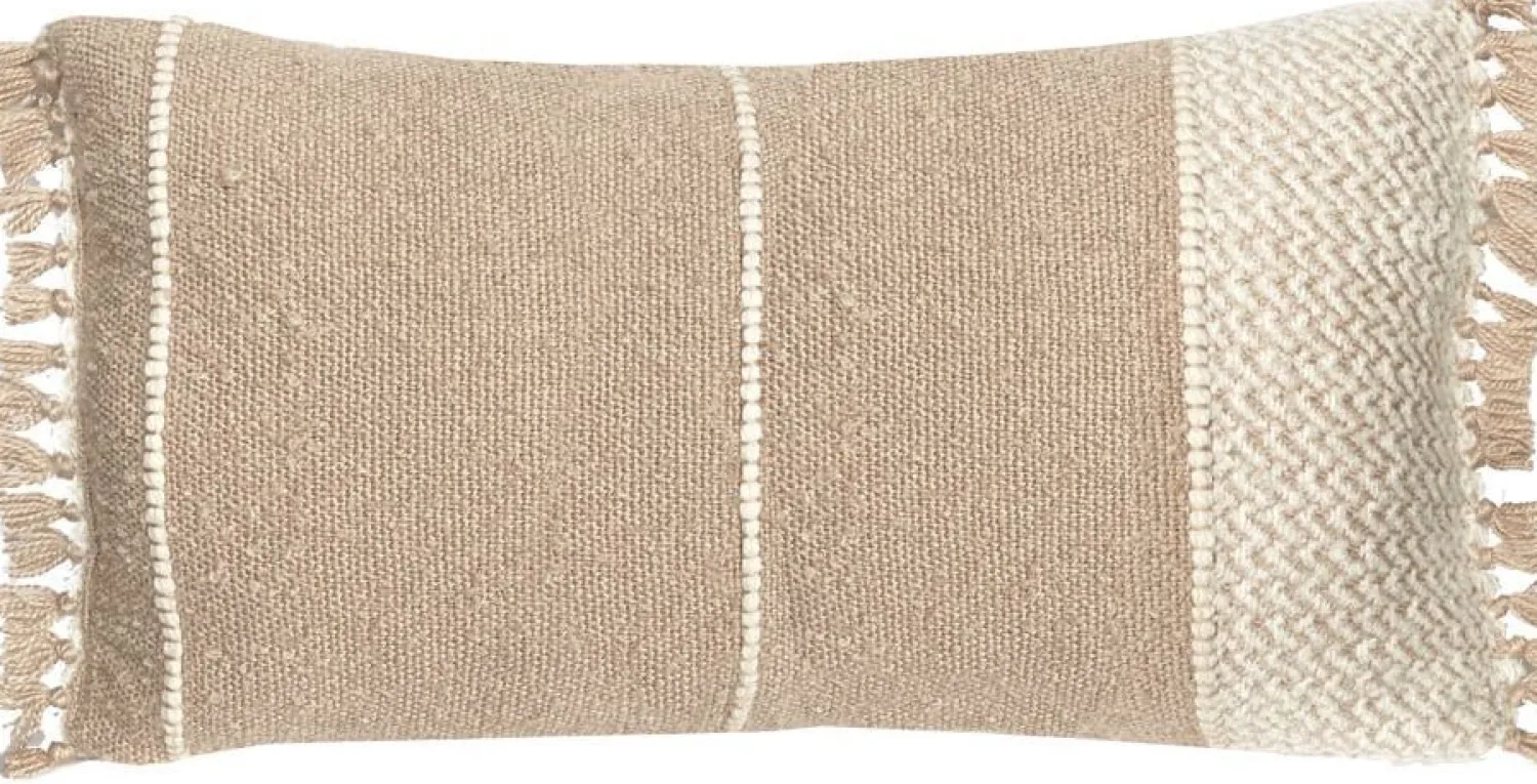 Sierkussens & Plaids-Eijerkamp Collectie Berber Sierkussen Beige