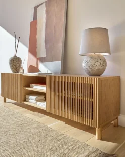 Tv-Meubels-Kave Home Beyla Tv-meubel Naturel