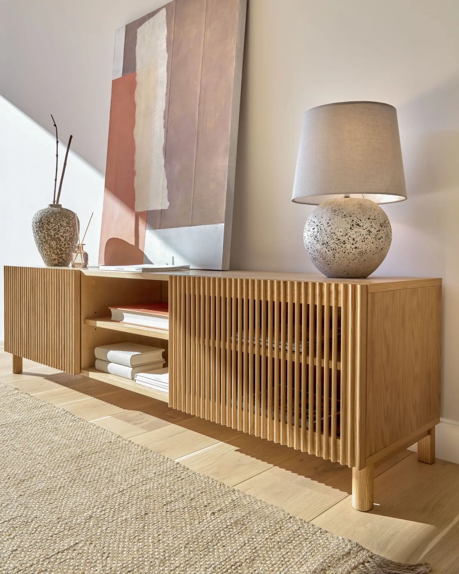 Tv-Meubels-Kave Home Beyla Tv-meubel Naturel