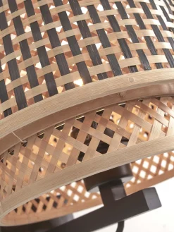 Wandlampen|Wandlampen-Good&Mojo Bhutan 1 Arm Wandlamp Black, Natural