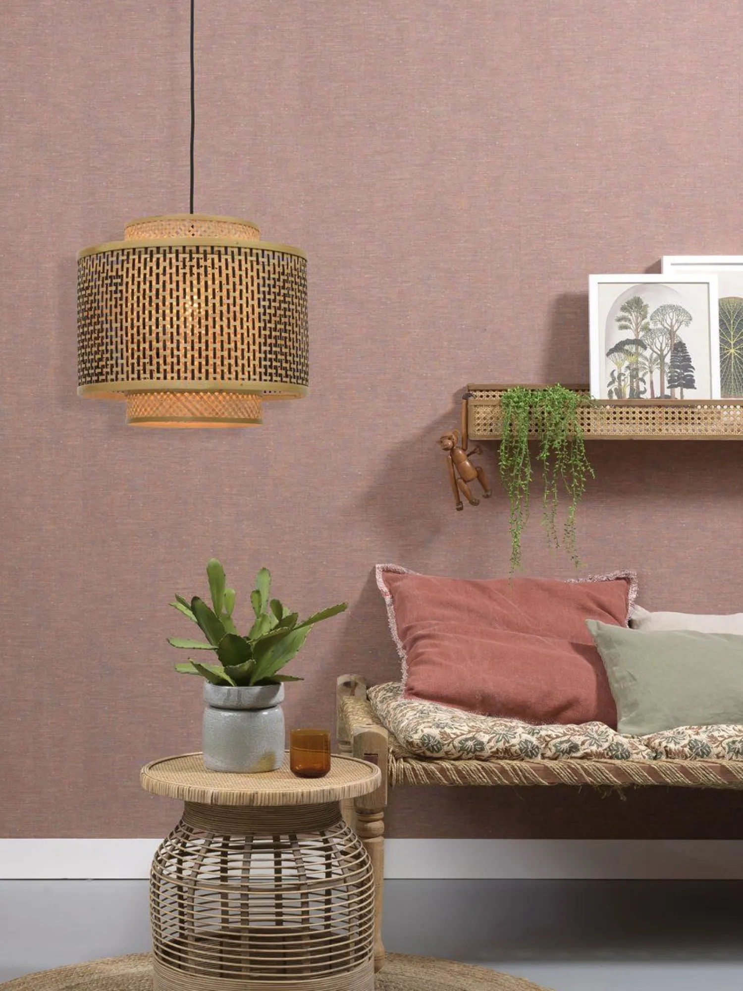 Industriële Hanglampen|Industriële Hanglampen-Good&Mojo Bhutan Hanglamp Natural