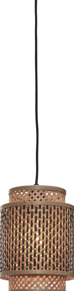Hanglampen|Hanglampen-Good&Mojo Bhutan S Hanglamp Natural, Black