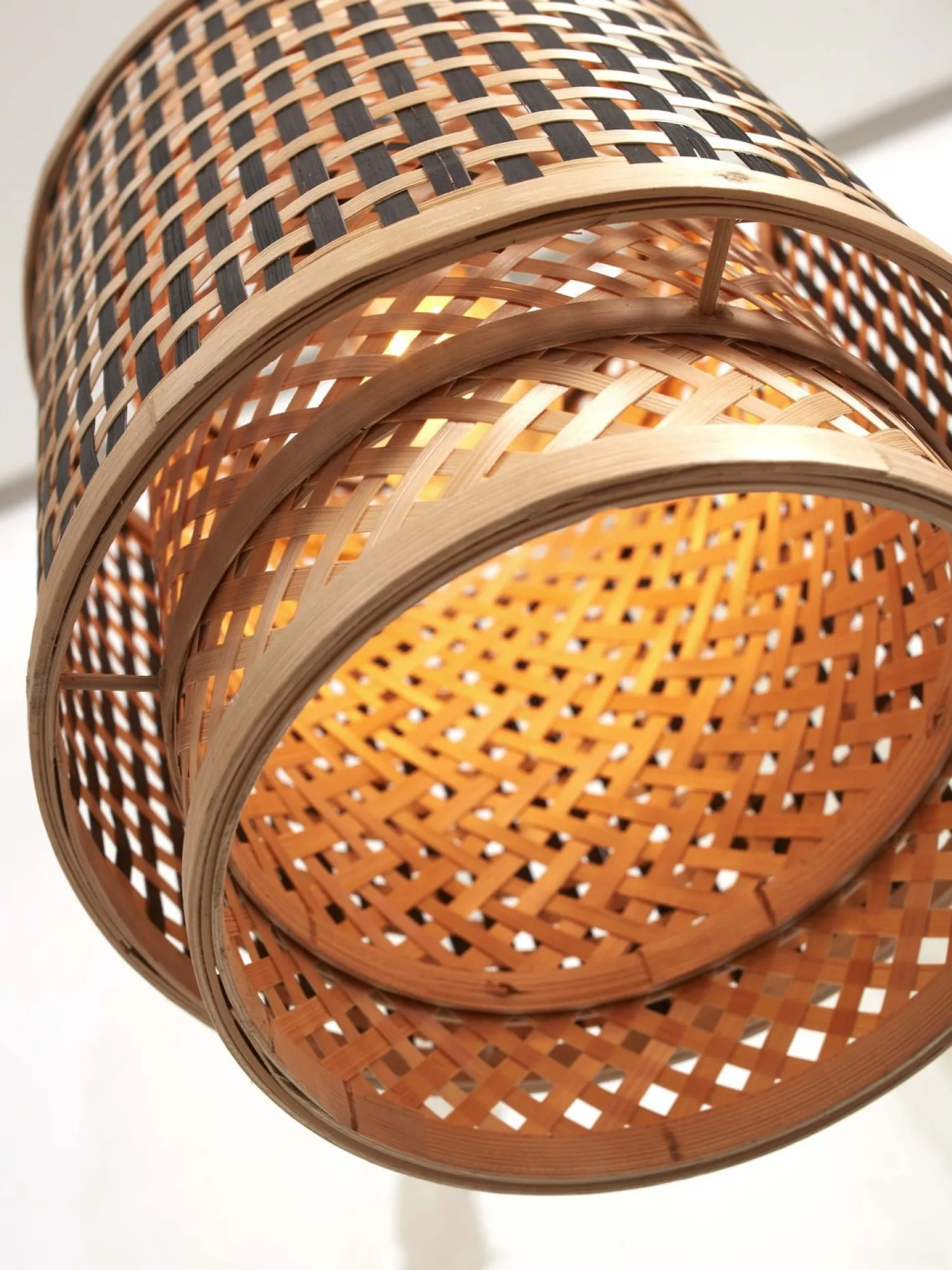 Hanglampen|Hanglampen-Good&Mojo Bhutan S Hanglamp Natural, Black