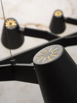 Industriële Hanglampen|Industriële Hanglampen-It's about RoMi Biarritz Hanglamp zwart