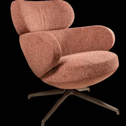 Draaifauteuils-Pode Bibo Fauteuil Rosewood
